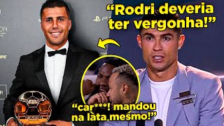 🚨RODRI DEVERIA TER VERGONHA! CR7 MANDA A REAL SOBRE BOLA DE OURO R0UBADA DO VINI JR!