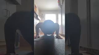 2 half pushups into 2 full extension push ups 10 reps