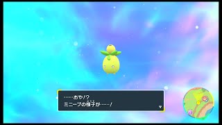 SV新ポケモン　ミニーブ レベル25の進化