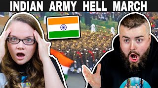 Irish Couple Reacts to Indian Army Hell March || 2022 & 2023 || India's Republic Day Parade