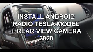 Opel astra J android radio installation aliexpress