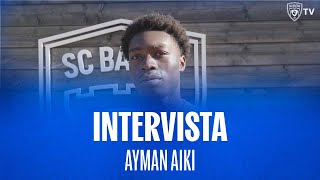 Les premiers mots d'Ayman Aiki sous les couleurs Bianch'è Turchine ! 🗣 💬 ⚪🔵