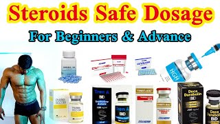 Anabolic Safe Dosage for ( beginners, Advance & pro bodybuilders ) full explained by kaif cheema