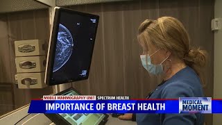 Medical Moment: COVID safety in mobile mammography unit