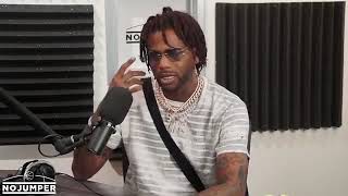 Hoodrich Pablo Juan disses Lil Dude n Q da Fool but Respects Goonew In No Jumper Interview