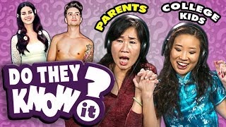 Do Parents Know Their College Kids' Favorite Songs? | React: Do They Know It?