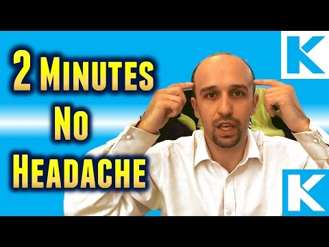 How To Get Rid Of Headache Or Migraine In 2 Minutes Or Less How To Get Rid Of Headache Or Migraine In 2 Minutes Or Less