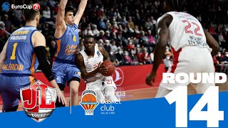 High-scoring last quarter lifts Valencia over Bourg! | Round 14, Highlights | 7DAYS EuroCup