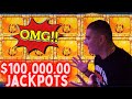 $100,000.00 JACKPOTS In Las Vegas Casino - Slot Machine MEGA JACKPOTS