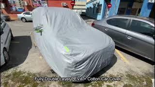 Broz Car Accessories - Grey Single Layer / Double Layer Car Cover