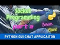 2. Python GUI Chat Application | Socket Programming for Server Client Interface