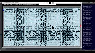 Python Maze Generating Algorithm - PathGen v2.4 with short move range