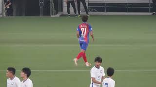 20190703 FC東京 vs 桐蔭横浜大学 ＠味スタ【天皇杯】（4）ユ・インス、内田宅哉のシュート