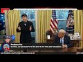 🚨president trump u0026 elon musk educate the woke press on doge u0026 sign executive orders complete