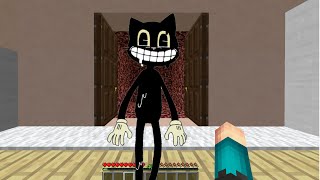 EVİMİZİN İÇİNDE ÇOK TEHLİKELİ CARTOON CAT BULDUK 😱 -Minecraft