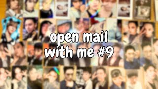 open mail with me #9 ♡ nct, shinee, aespa, riize, txt, svt & more