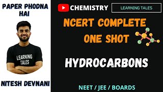 NCERT series Chemistry | Hydrocarbon organic chemistry | One shot | NEET  JEE Boards class 11