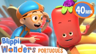 Aventura Deliciosa com Picolé! | Blippi Brasil | Desenhos Animados Educativos