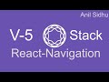 React Navigation 5 tutorial #2 Stack Navigation