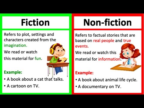 Is a short story an example of literary non fiction?