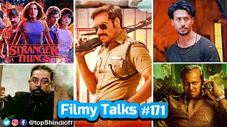 Filmy Talks #171 - Singham 3, Vikram, Stranger Things 4, Ganapath, Pushpa, Bheemla Nayak, Box Office