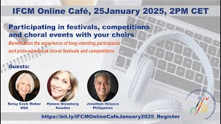 January Online Cafe with Betsy Cook Weber, Helene Stureborg and Jonathan Velasco