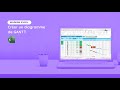 Créer un diagramme de GANTT 100% sur Excel