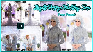 EDIT FOTO WEDDING NATURAL VINTAGE | FREE LIGHTROOM PRESET