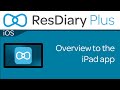 ResDiaryPlus iOS: Overview to the iPad app