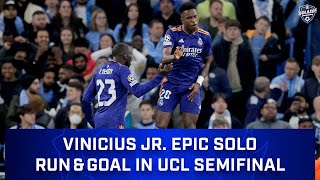 Vinicius Jr. Epic Solo Run and Goal vs. Manchester City | UCL Semifinal | CBS Sports Golazo