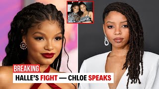 Chloe Bailey CONFRONTS DDG For BEATING Halle Bailey