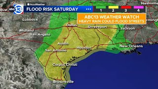 Multi-day stormy weather pattern brings daily risk for street flooding though Memorial Day