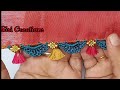 Saree Kuchu-Tassel #83 / ಸೀರೆ ಕುಚ್ಚು /simple Saree kuchu design with beads tutorials for beginners