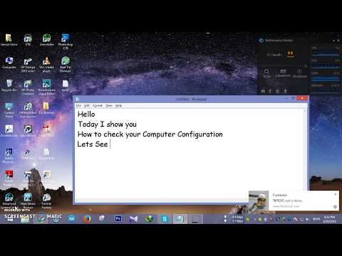 How to check PC or Laptop Configuration How to check PC or Laptop Configuration
