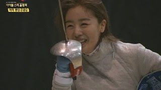 【TVPP】Sunhwa(Secret) - W Fencing Semifinal, 선화(시크릿) - 여자 펜싱 준결승 @ 2012 Idol Star Olympics