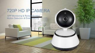 720P IP Camera Wi-Fi Wireless Home Security CCTC IP Indoor Camera