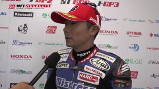 2016 SUPERBIKE ROUND 5 : SUGO J-GP2 Race 2nd Place Interview