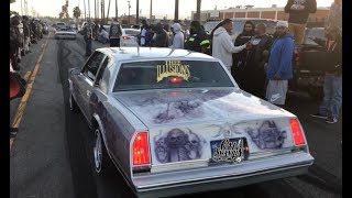 CALI SWANGIN: LA Lowriders Cruising and Hopping on Broadway 12/16/18