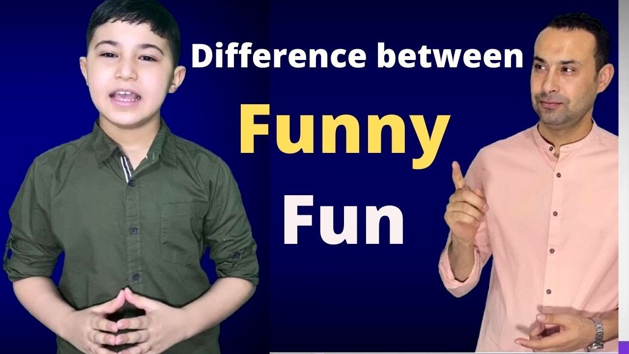 Intermediate Level | The Difference Between Fun And Funny L Fun And ...