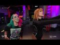 Asuka argues with Becky Lynch backstage - WWE Raw 5/9/2022