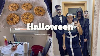 Halloween make-up, party, úklid 🪩🪣