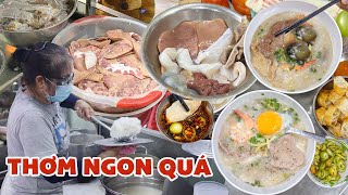 Chuẩn vị Triều Châu món CHÁO THẬP CẨM gia truyền từ người gốc Hoa, bán túi bụi không kịp vì quá đông