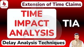 #Primavera_P6 How to do delay analysis by using Time Impact Analysis Technique | Methodology for TIA