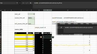 Extract Unique Reference Technique For Accounting #Excel2016 VS #Office365