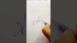 How to sign letter V #shorts #calligraphymasters #signature #calligraphy #arabiccalligraphy #tiktok