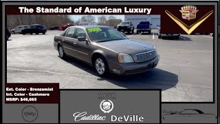 2002 Cadillac DeVille Base Sedan | The Standard of American Luxury | Full In-Depth Review