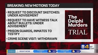Delphi murders trial: Defense withdraws request for trip to crime scene; Gull hears motion on compos