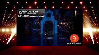PARODIA: Filtran audio original de Gael García cantando Coco en los Óscares 2018