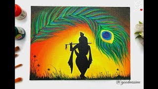 Janmashtami Special/ Krishna Painting Step by Step for Beginners