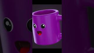 3d model live mug for cartoon or games in blender #blender #tutorial #3dmodeling